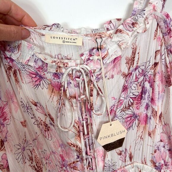 Lovestitch Pink Floral Maxi Dress - Picture 10 of 16